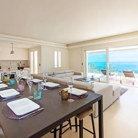 L Oasis Moderne Piscine Vue Vila Roquebrune-Cap-Martin